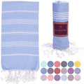 Turkish Beach Towel | 100% Cotton, 38 x 70 Inches | Quick Dry, Sand Free by NatureIsGift