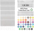 Cacala Lightweight and Thin Turkish Beach Towel 100% Cotton Sand-Free and by CACALA