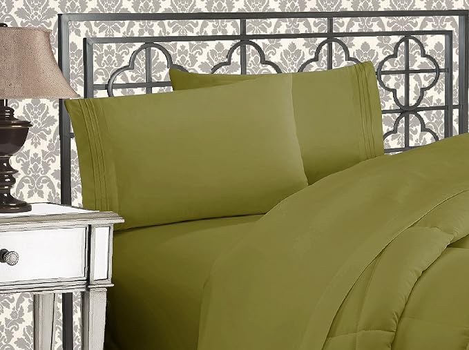Elegant Comfort Luxurious 1500 Premium Hotel Quality Microfiber Three Line - Image 2