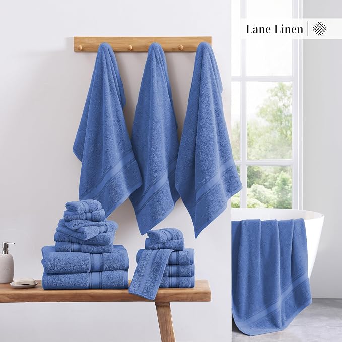 LANE LINEN Luxury Bath Towels Set - Image 7