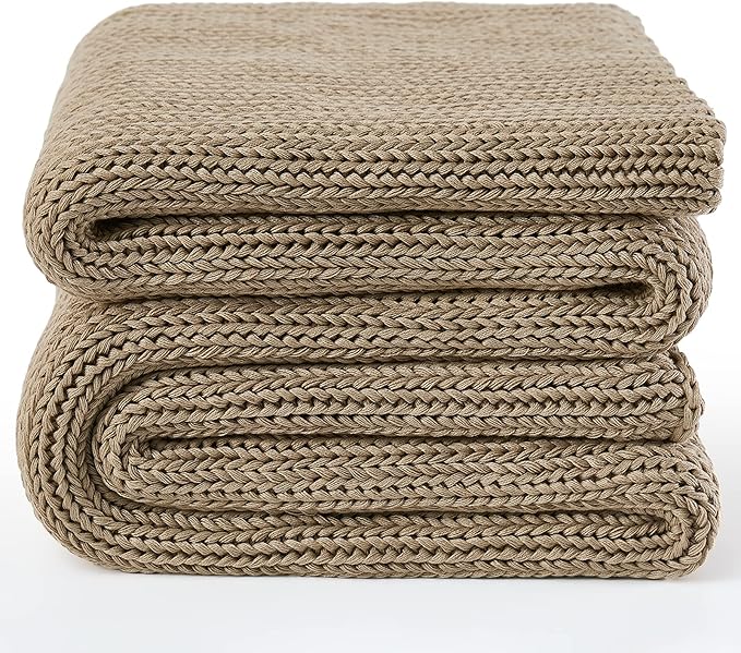 Guohaoi Knitted Weighted Blanket by GuohuoiHomeKitchen