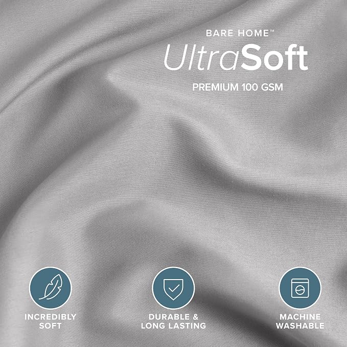 Bare Home Bedding Duvet Cover Oversized Queen Size - Image 2