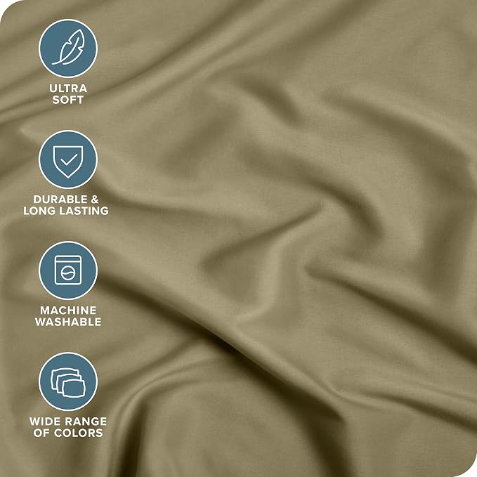 Bare Home Fitted Bottom Sheet Full XL Size - Image 2