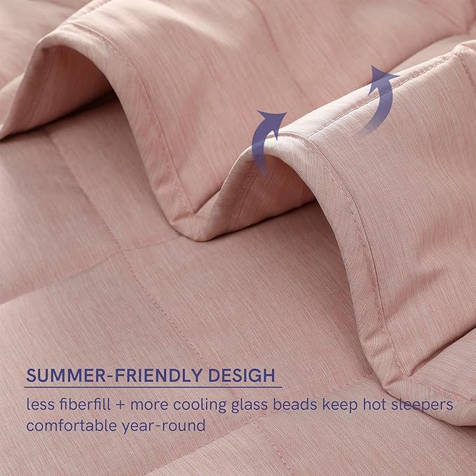YnM Cotton King Size Weighted Blanket - Image 4
