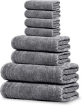 Tens Towels Pack of 8 Towels Set, 2 Extra Large Bath, 2 Hand, 4 Washcloths by TensTowels