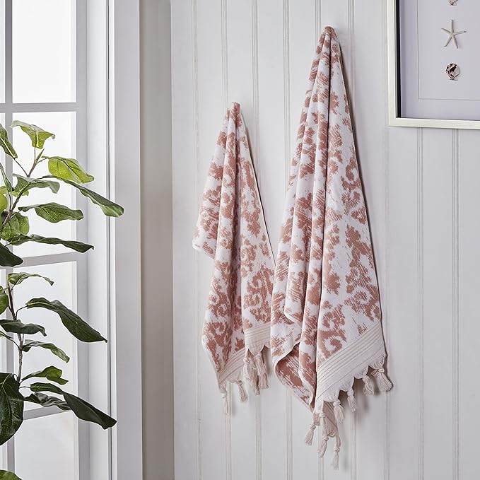 SKL Home Mirage Fringe 100% Turkish Cotton Bath Towel - Image 4