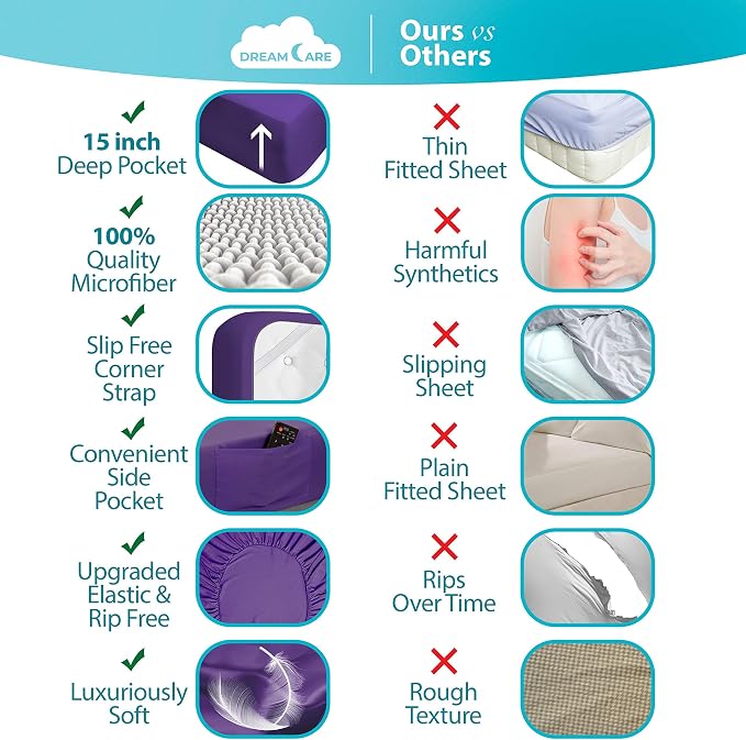 DREAMCARE California King Sheet Sets - Image 2
