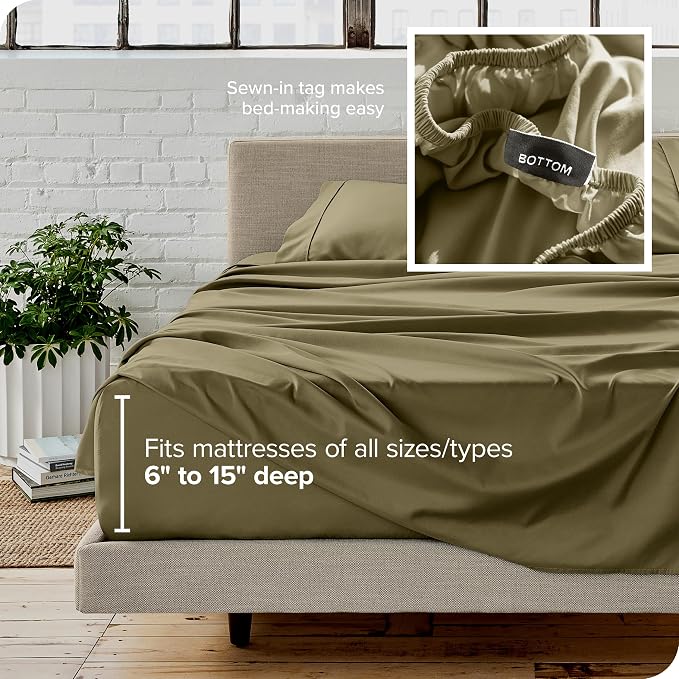 Bare Home Twin XL Sheet Set - Image 5