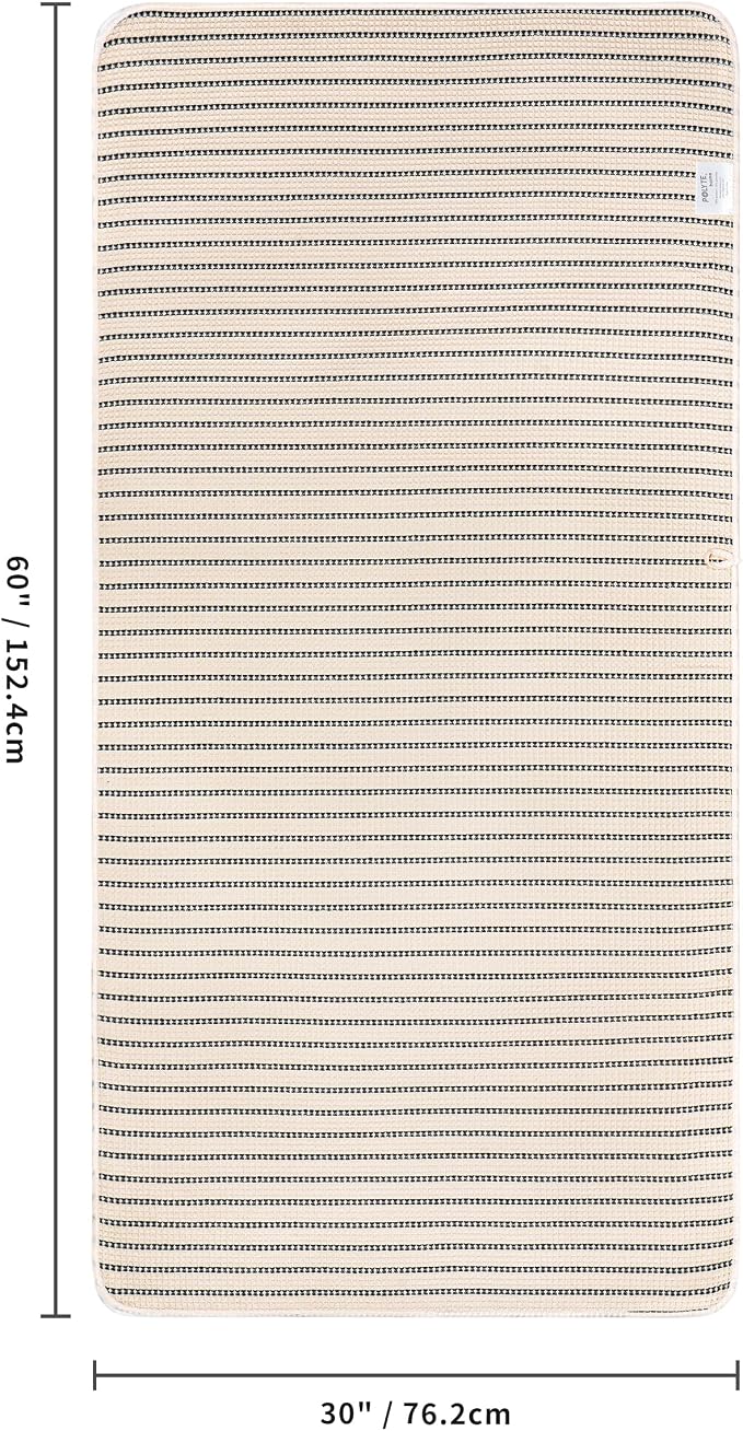 POLYTE 430 GSM Microfiber Oversize Quick Dry Lint Free Bath Towel, 60 x 30 in - Image 3