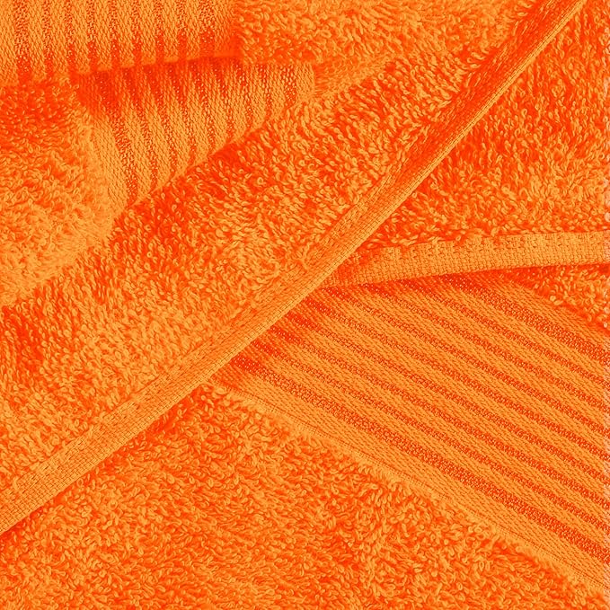 Elvana Home Ultra Soft 6 Pack Cotton Towel Set, Contains 2 Bath Towels 28x55 - Image 2