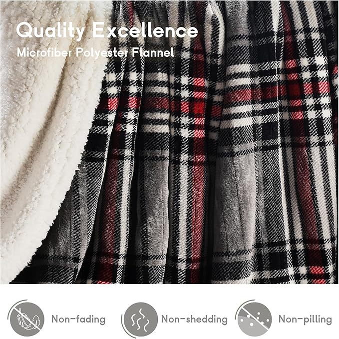 Heated Blanket Electric Blanket Full Size 72''x84'' - Image 7