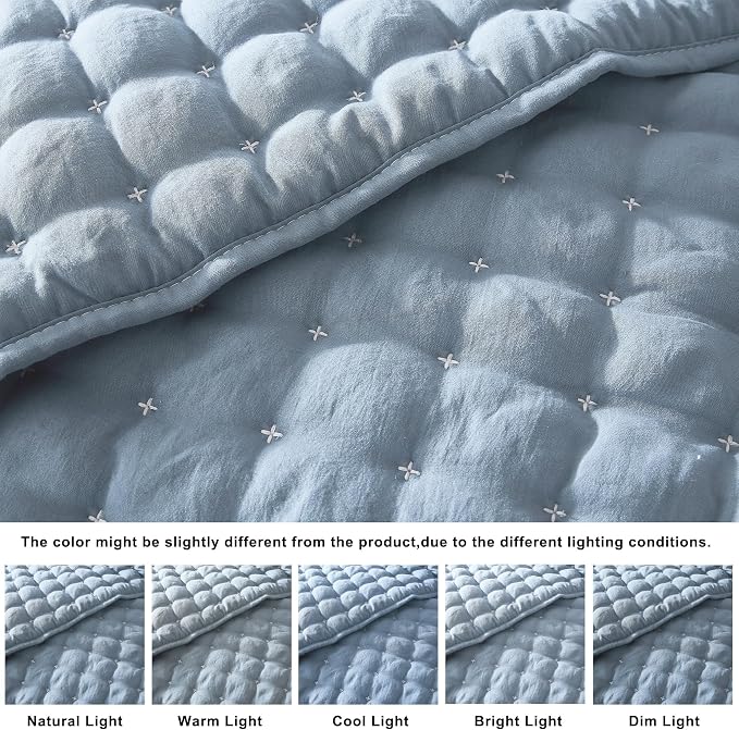 WDCOZY King Size Quilt Bedding Sets - Image 2