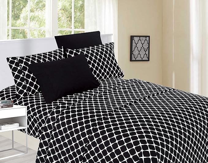 Elegant Comfort Luxury Softest and Coziest 6-Piece Bed Sheet Set, Wrinkle - Image 3