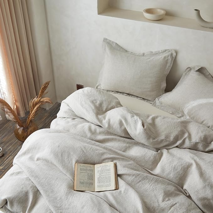 Simple&Opulence 100% Linen Duvet Cover Set - Image 7