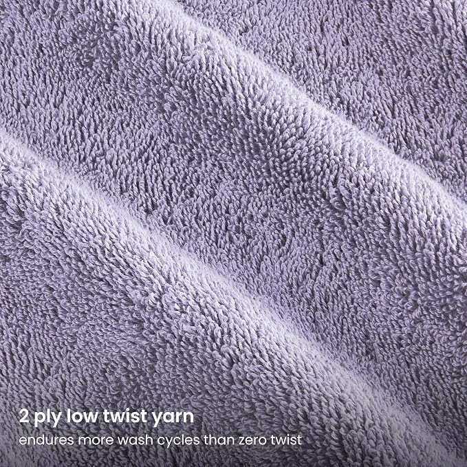 BIOWEAVES 100% Organic Cotton 700 GSM Plush Premium Washcloths 13" x 13" GOTS - Image 3