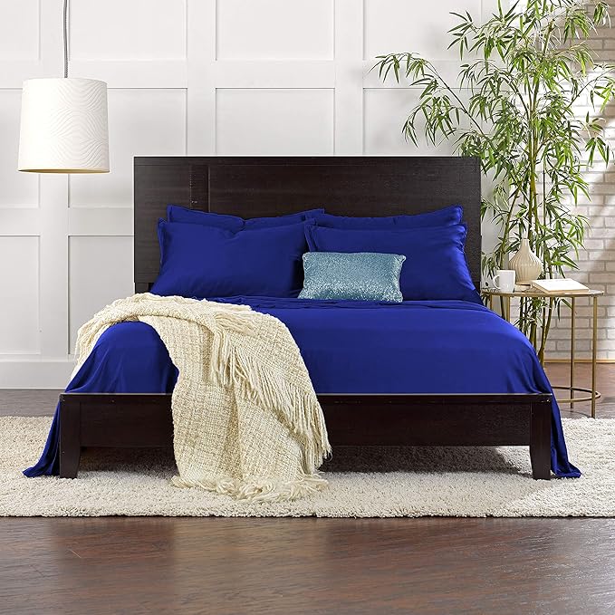 Pure Bamboo King Sheets, Genuine 100% Organic Viscose Derived from Bamboo Bed - Image 7