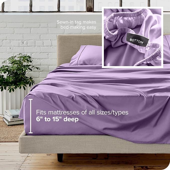 Bare Home Twin Sheet Set - Image 5