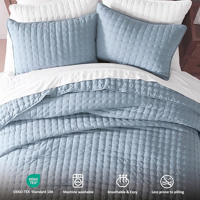 WDCOZY King Size Quilt Bedding Sets - Image 7