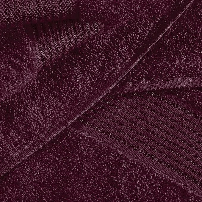 Belizzi Home Ultra Soft 6 Pack Cotton Towel Set, Contains 2 Bath Towels 28x55 - Image 2