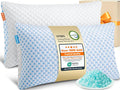UYWO Cooling Firm Bed Pillows Set of 2, Shredded Memory Foam Pillows by Unknown