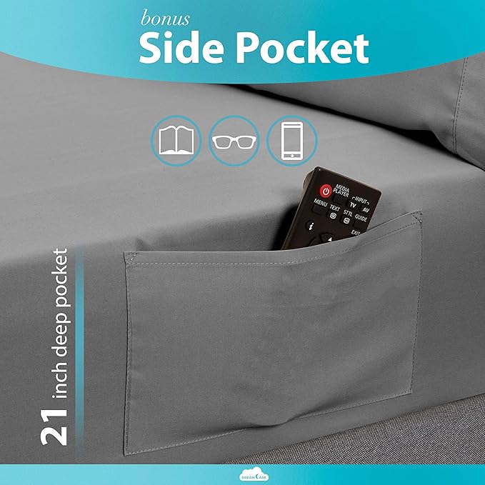 DREAMCARE Twin XL Sheet Sets - Image 3
