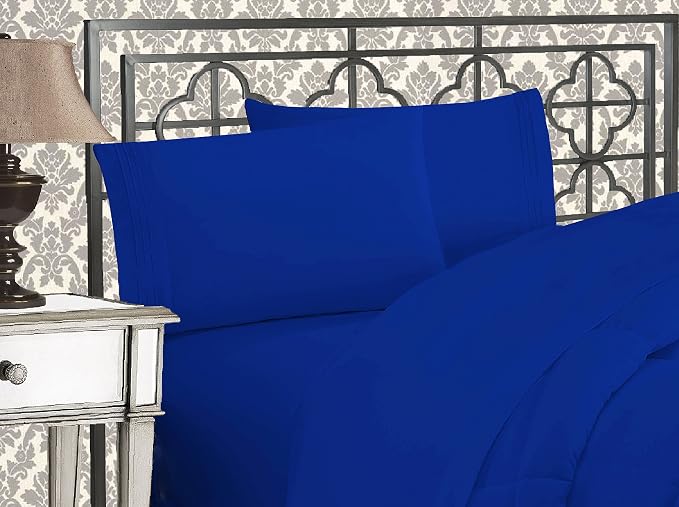 Elegant Comfort Luxurious 1500 Premium Hotel Quality Microfiber Three Line by ELEGANTCOMFORT
