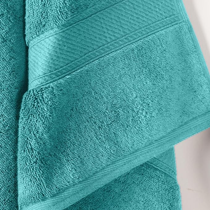 Superior Egyptian Cotton Pile Bath Towel Set of 2, Ultra Soft Luxury Towels - Image 6