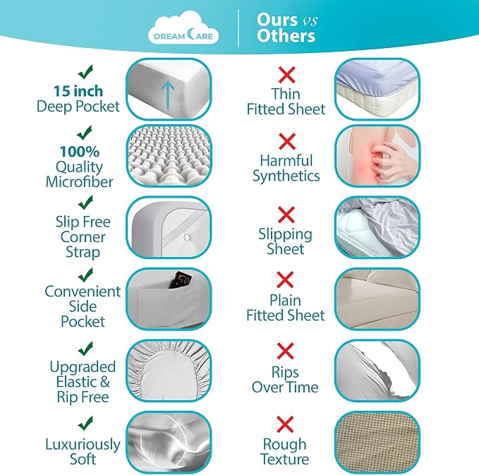 DREAMCARE California King Sheet Sets - Image 2