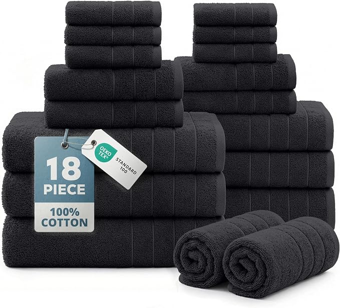 Casa Platino 100% Cotton Towel Set by CasaPlatino