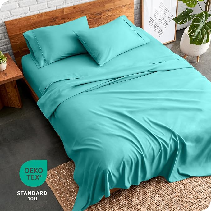 Bare Home Split Head Flex King Sheet Set - Image 8