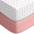Yoofoss Baby Crib Sheets for Boys Girls, Fitted Crib Sheet 2 Pack for Standard by YOOFOSS