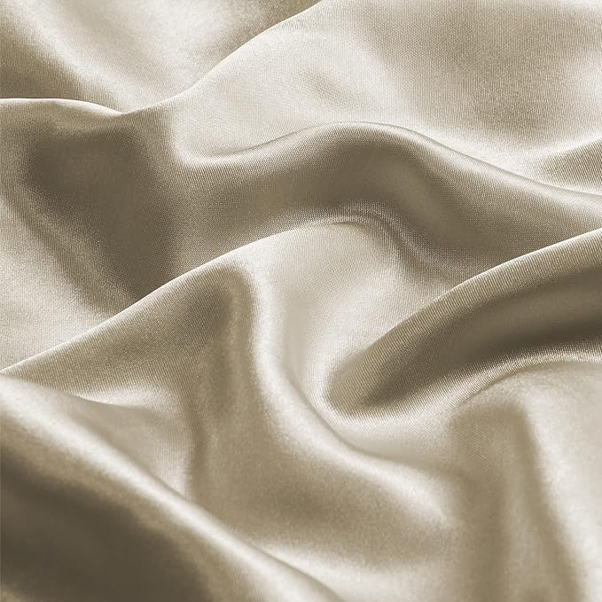 BEDELITE Satin Body Pillow Cover, Super Soft and Cooling Body Pillow Pillowcase - Image 3
