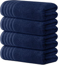 Avalon Towels Bath Towels Set of 4, Size 30 x 60 Inches, Highly Soft and by AvalonTowels