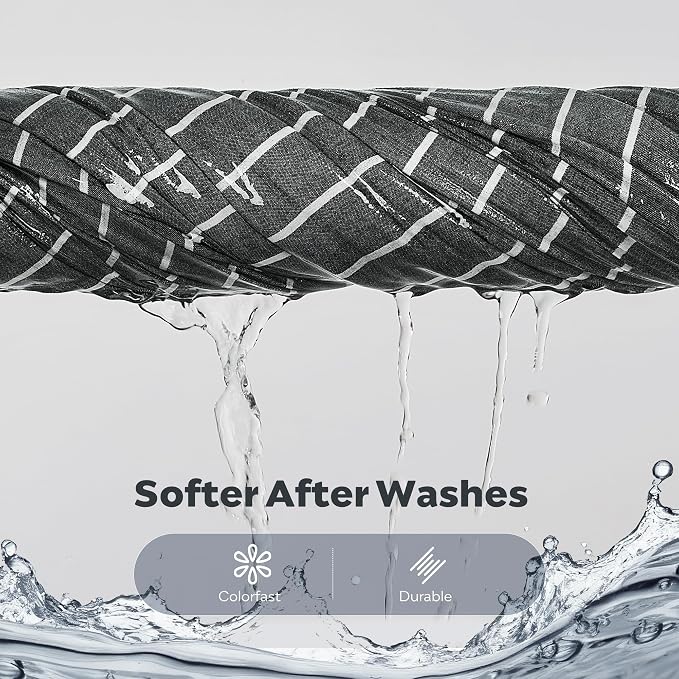 JELLYMONI Cotton Duvet Cover Cal King Size - Image 4