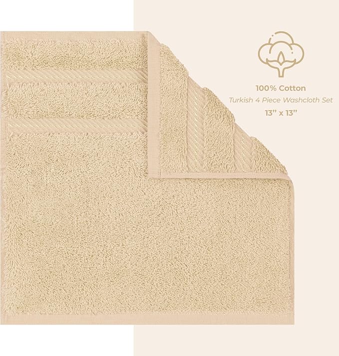 American Soft Linen Luxury Washcloths - Image 4