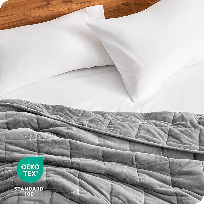 Bare Home Weighted Blanket Twin or Full Size 7lb - Image 7