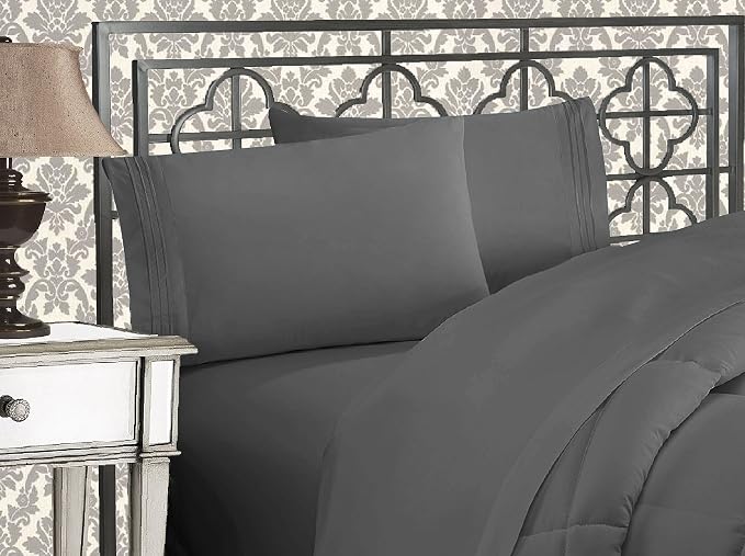 Elegant Comfort Luxurious 1500 Premium Hotel Quality Microfiber Three Line - Image 2