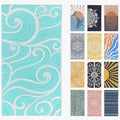 FESHKA Sand Proof Turkish Beach Towel – Oversized, Quick Dry & Lightweight by FESHKA