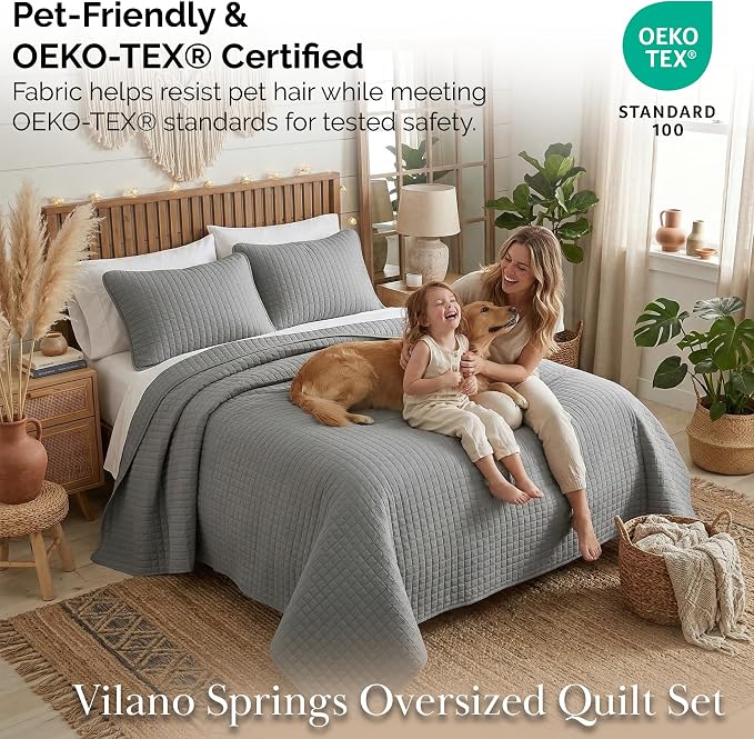 Southshore Fine Living, Inc. Comforter Quilt, King Size Bedding Set, Cal King - Image 5
