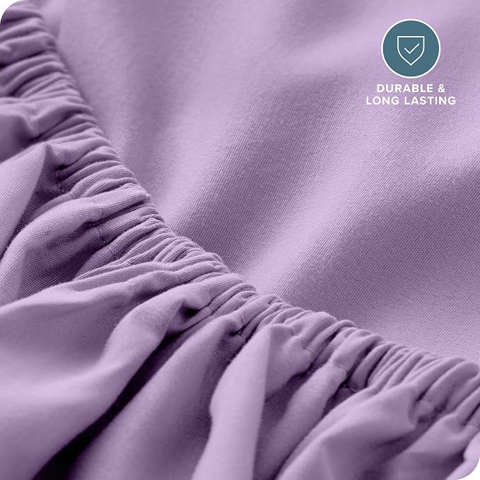 Bare Home Fitted Bottom Sheet Queen Size - Image 5