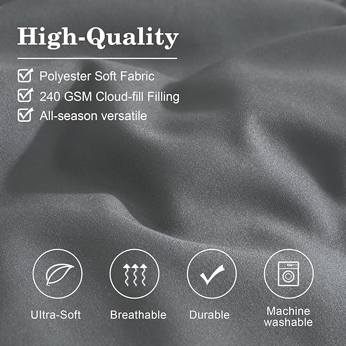 Monbix Super King Plus Size Comforter Set - Image 6