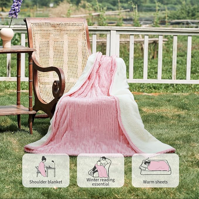 Texciting Heated Blanket Electric Blanket Throw 50”X60”-Heating Throw - Image 4