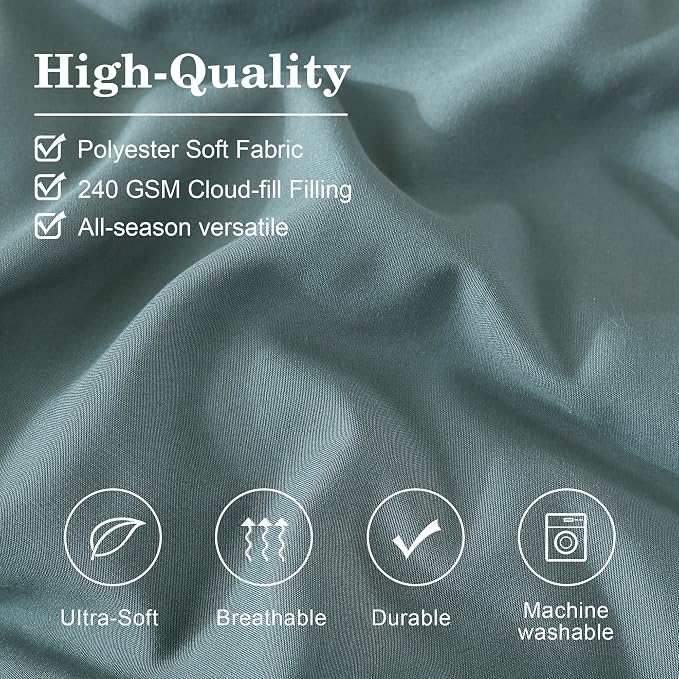 Monbix Oversized King Size Comforter Set - Image 6