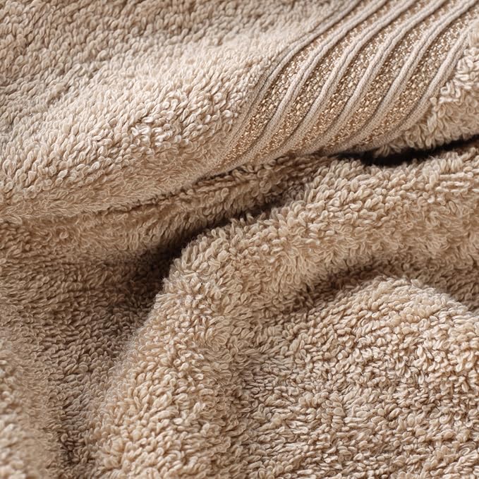 Superior Egyptian Cotton 2-Piece Bath Sheet Towel Set, Oversized Body Towels - Image 6