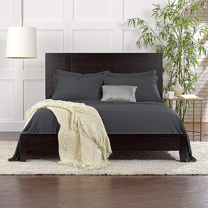 Queen Pillowcases by Pure Bamboo, Genuine 100% Organic Viscose Derived from - Image 6