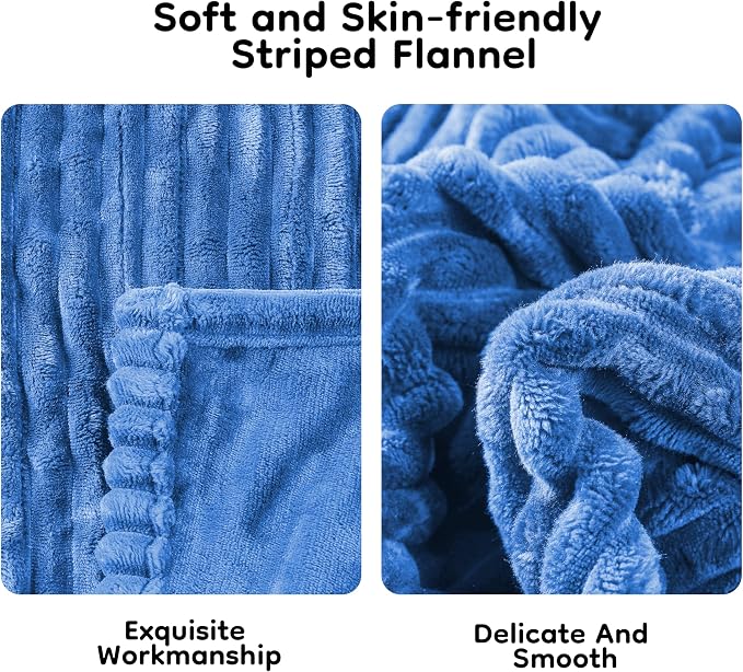 LaffyLo Electric Heated Blanket Full Size 72"x84", Soft Flannel Fabric - Image 5