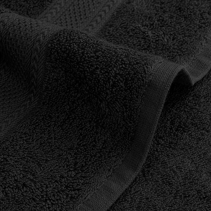 Commercial Bulk Pack of 12 Large Bath Towels – 100% Cotton Terry 24" x 50" – - Image 8