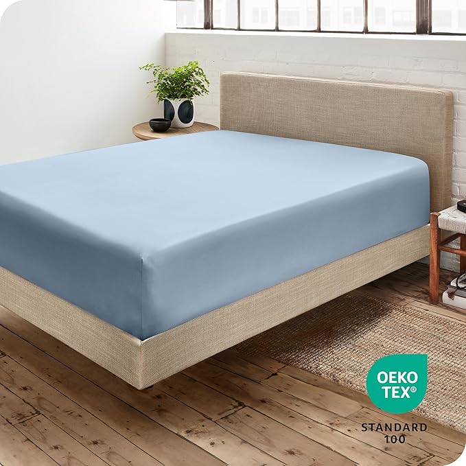 Bare Home Fitted Bottom Sheet Twin Size - Image 4