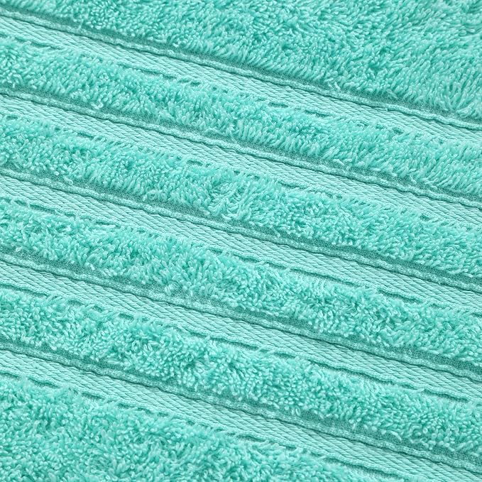 Aibaser Towels - Premium 100% Cotton Bath Towels Set, Lightweight and High - Image 7