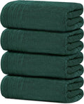 Tens Towels Pack of 4 Extra Large Bath Towels 30 x 60 Inches, 100% Cotton by TensTowels